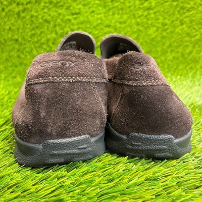 Geox U Leitan C Mens Size 11 Dark Brown Casual Classic Slip  display picture 2