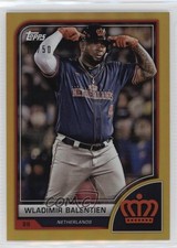 2023 Topps World Baseball Classic Gold Rainbow Foil /50 Wladimir Balentien gh4