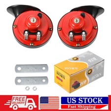 2x 12v 300db Super Loud Train Horn Waterproof Motorcycle Car Truck Suv Boat Look 2x 12v 300db Super Loud Train Horn Waterproof Motorcycle Car Truck Suv Boat Look