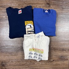 Vintage Sweatshirt Lot of 3 Men's Reseller Wholesale Mixed Sizes 90s Y2K