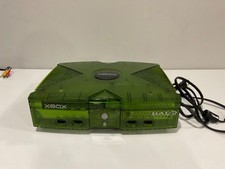 Microsoft Original Xbox Halo Special Edition Console Green Tested Works!