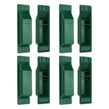 8" Shipping Container Air Vent, 8 Pcs Cross Flow Ventilation Vent Green