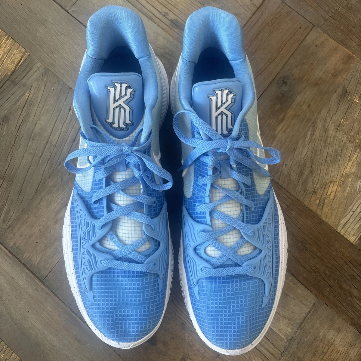 NIKE KYRIE4 BLUE/GOLD 28cm／US10 Preços baixos em Nike Kyrie 4 TB Low University Blue | eBay