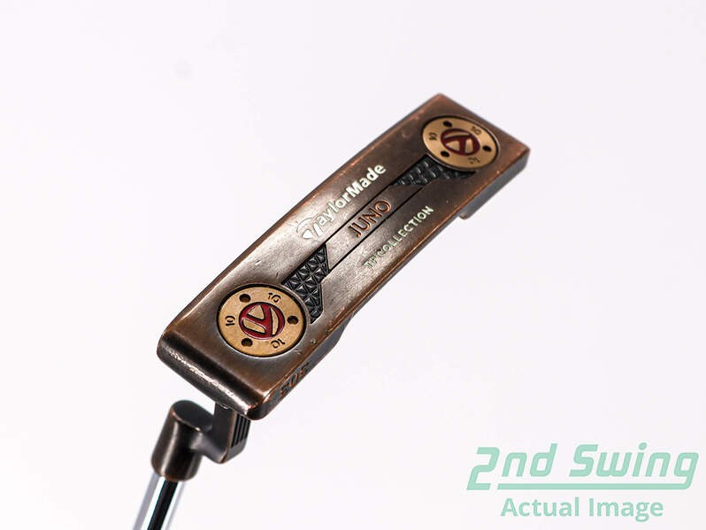TaylorMade TP Black Copper Juno Putter Left Handed 35in Slight Arc Steel Shaft