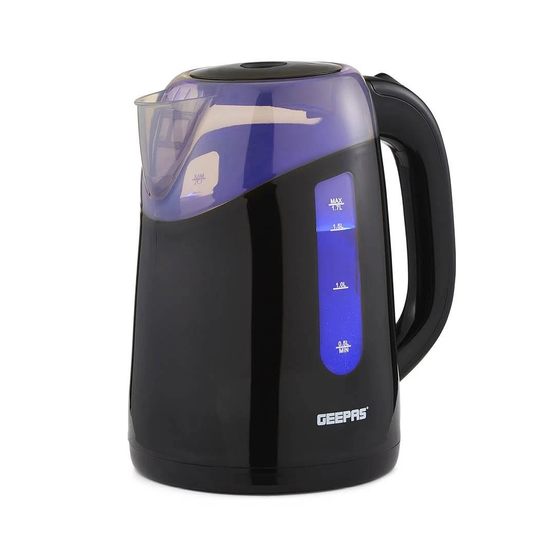 Electric Illuminating Kettle Cordless 1.7L Jug BPA Free 2200W Kitchen Kettle
Opens in a new window o
