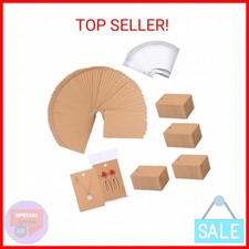 ovsor Earring Display Cards, 3.5 x 2.4 Inches Earring Cards with Packaging Bags