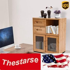 Kitchen Pantry Sideboard Bamboo Kitchen Pantry Kitchen Storage Cabinet Home