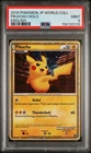2010 POKEMON JAPANESE WORLD COLLECTION ENGLISH PIKACHU-HOLO PSA 9