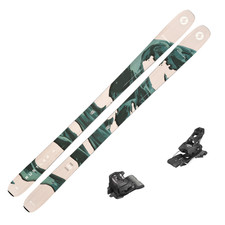 2027 Blizzard Rustler 9 Skis with Salomon Strive 14 GW Bindings - 8A536200K