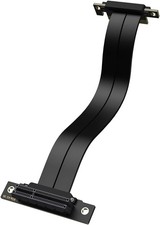 PCIe x4 4.0 Riser Cable,PCI-Express 4X Male to Female Extension Cable PCI-e E...
