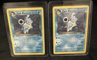 Pokemon Dark Blastoise 1st Edition Holo & Non 1st Edition Holo