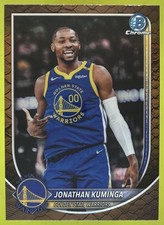 2025-26 Bowman Jonathan Kuminga Chrome Reptilian Refractor #BCV-191 Warriors