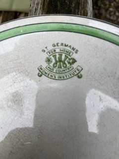 St Germans Cornwall Antique Plate WI