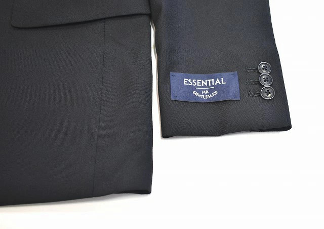 MISTERGENTLEMAN Basic Setup Jacket 2B Wool Black … - image 5