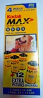 Kodak Max Versatility 400 35mm Color Film 4 Rolls Expired 02/2006 New OS~ Sealed