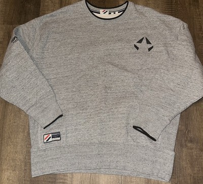 Superdry Men’s Large Gray Crew Neck “Sup” Sweatshirt
