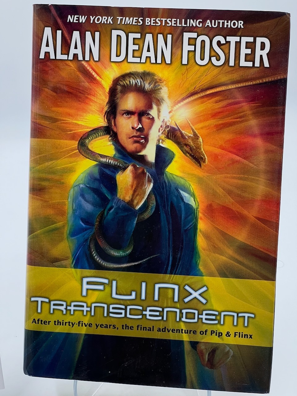 Alan Dean Foster, Flinx - Transcendent, HC DJ 1st 2009, Del Rey