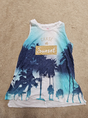 Epic Threads Girls Swing Tank Top ''Chase the Sunset'' size XL