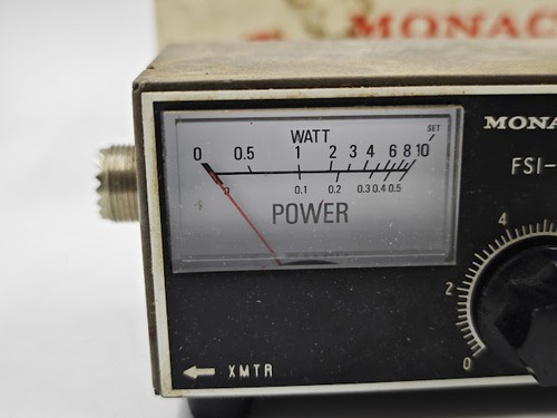 Monacor FSI-527 Power SWR Meter - Untested, Used, No Accessories - Zdjęcie 2 z 7
