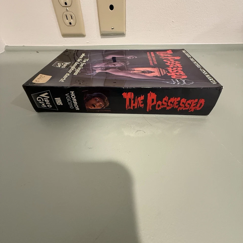 THE POSSESSED VHS Video Gems 1986 BIG BOX HORROR SLASHER - RARE 🔥 - Image 2 of 4