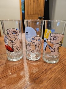 Pizza Hut ET Limited Edition Collector Set.  3pc From Set Of 5 1982