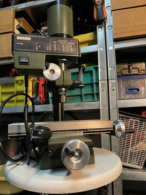 FF230 PROXXON Fräse inkl. Feinverstellung und inkl. aller Spannzangen und Fräser