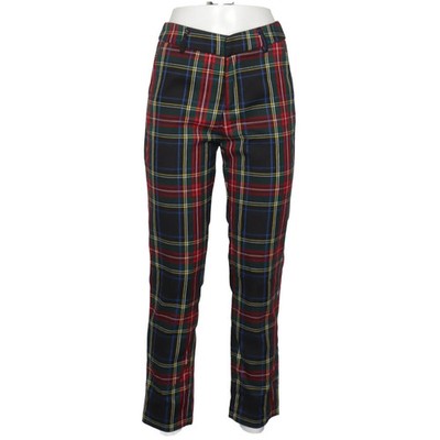 Drôle de Copine, Stoffhose, Größe: M, Schwarz/Mehrfarbig, Glencheck, Damen #dae