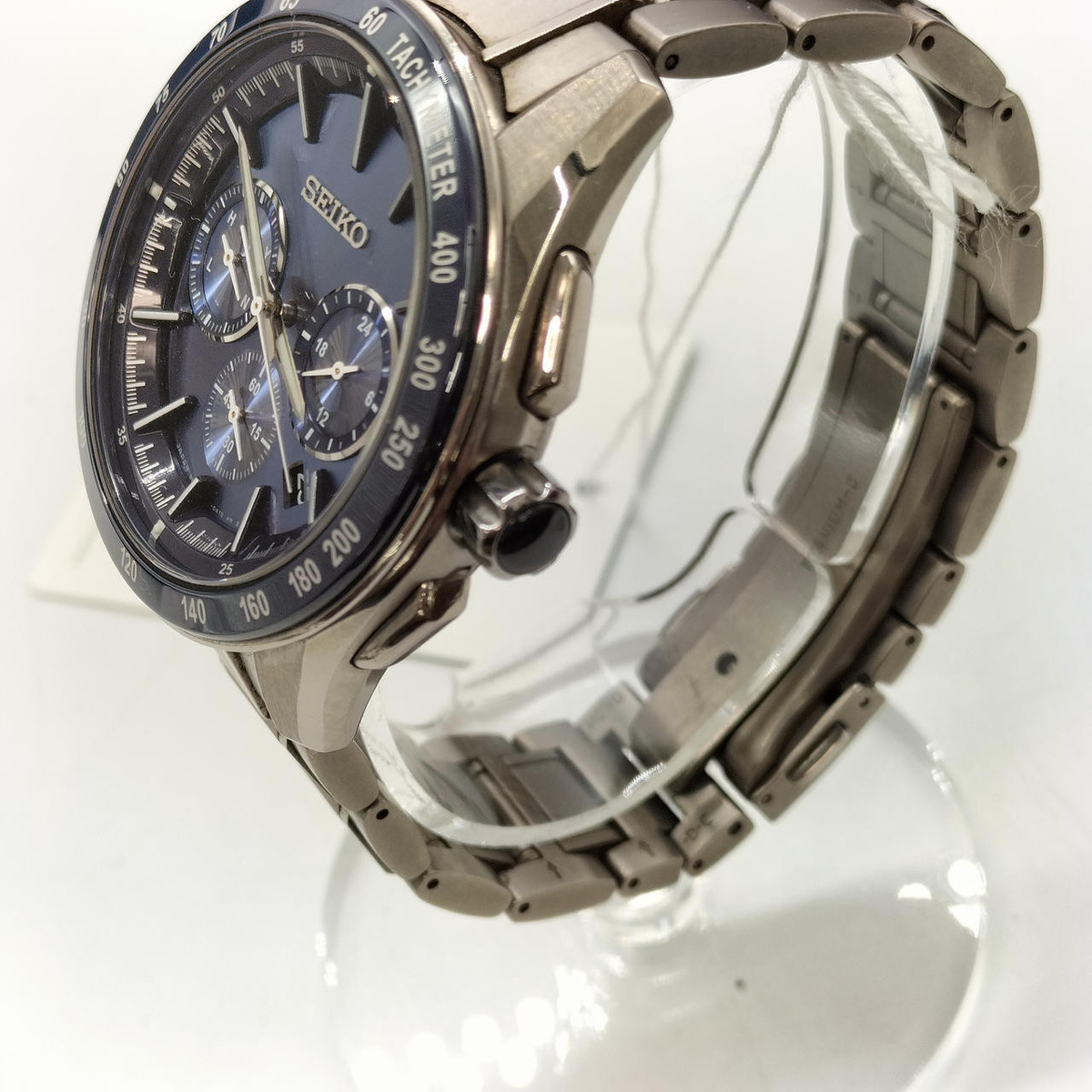 Seiko 8B82 Solar Radio Watch - Men's - - Accurate Seiko 8B82 Solar Radio Watch - Men's - - Accurate