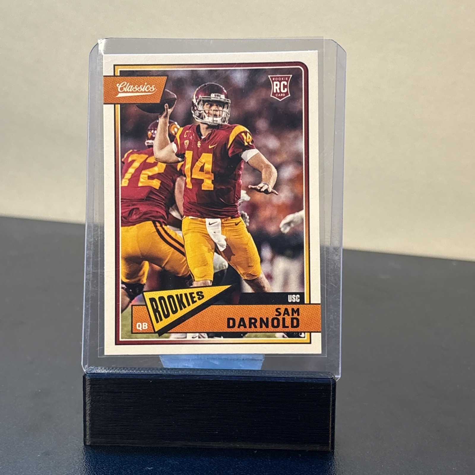 2018 Panini Classics #206 Sam Darnold ROOKIE CARD