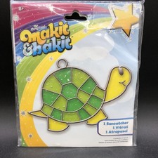 Makit Bakit Turtle Suncatcher Kit Metal Frame New