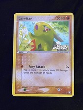 Larvitar 62/109 Reverse Holo EX Team Rocket Returns 2004 Pokemon TCG Vintage on eBay