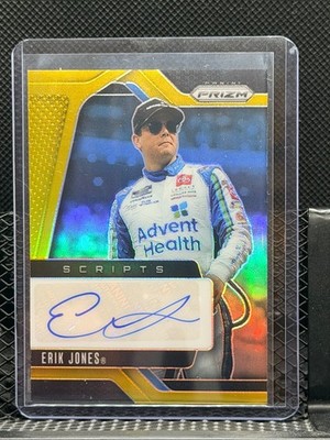 Erik Jones 2025 Prizm Racing - Scripts / Auto Gold Prizm #7/10