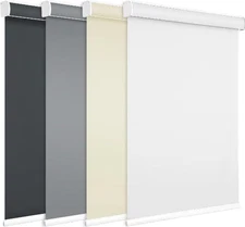NEW! Changshade Blackout Roller Shades with Cassette Valance 40x72in.
