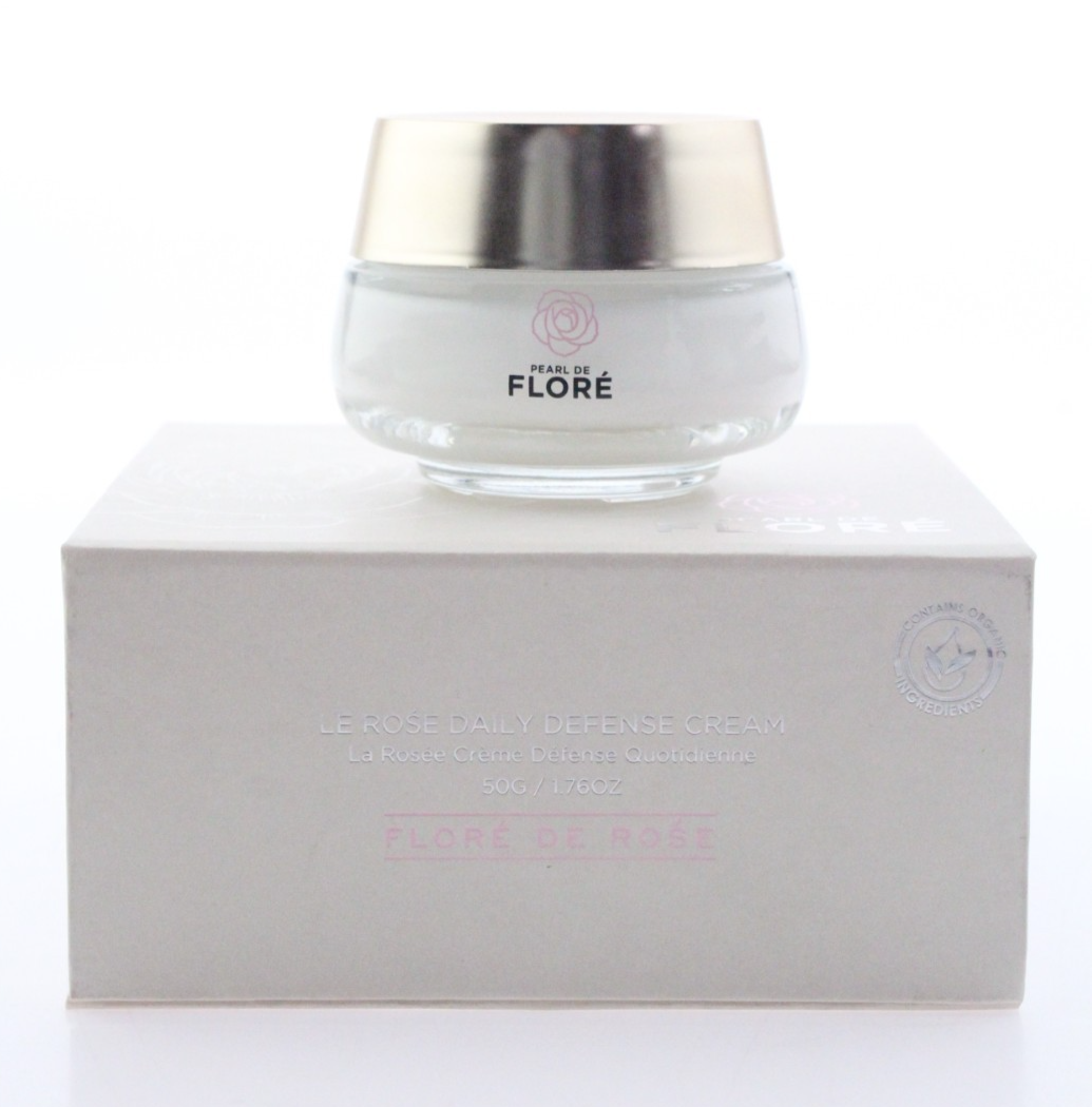 NEW - Pearl de Flore Le Rose Daily Defense Cream - 50g/1.76oz | eBay
