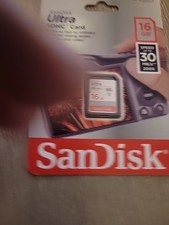 SanDisk 16GB Class 10 Ultra SDHC Card