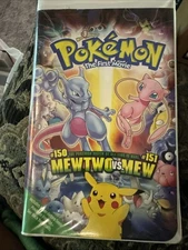 Pokémon the First Movie: Mewtwo Strikes Back (VHS, 2000, Clamshell)