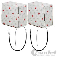 2X NK Handbremsseile Passend FüR Audi A3 Seat Altea Leon Toledo Skoda Octavia