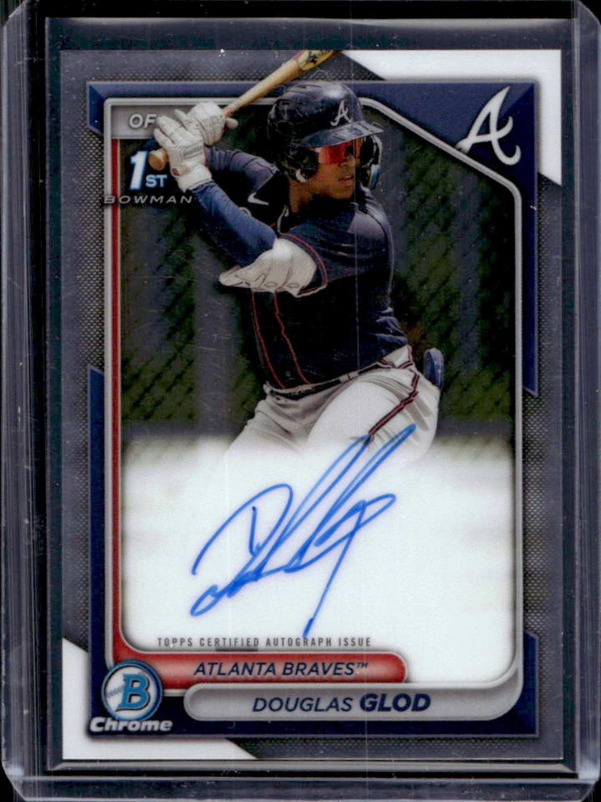 2024 Bowman Douglas Glod Chrome Auto 1st #CPA-DG Braves