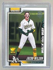 Jacob Wilson 2026 Topps #240 Walk This Way