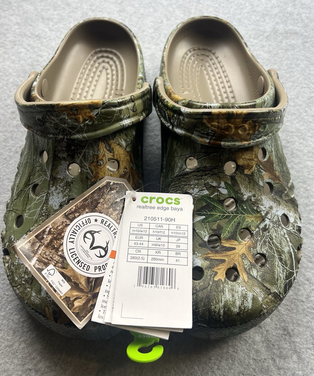 Crocs Baya Realtree Edge Clogs Adult Men\'s Size 6 Shoes 210511-90H Unisex Crocs Adult Unisex Baya Clog - Walmart Business Supplies main image 4