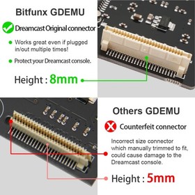 GDEMU V5.20b Optical Drive Simulation Board, for SEGA Dreamcast VA1