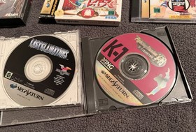 Sega Saturn Japanese Game Lot Street Fighter Zero