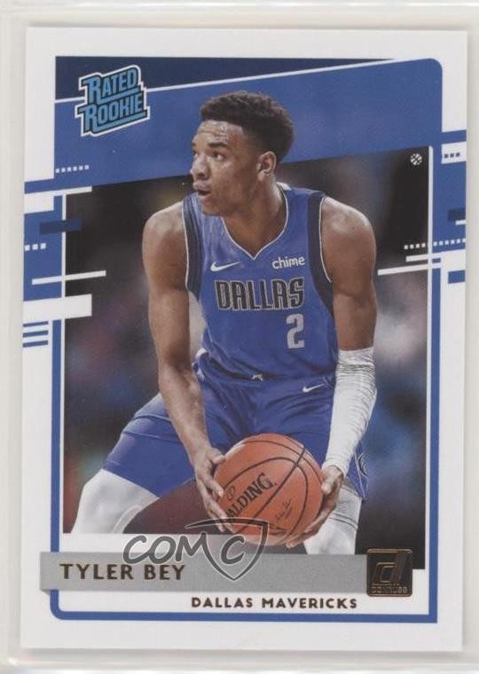 Tyler Bey #243 2020-21 Donruss Basketball Rated Rookies Signatures