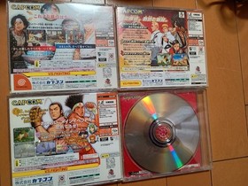 Dreamcast CAPCOM vs SNK Complete Set + ASCII Stick FT x2 Tested NTSC-J Japan