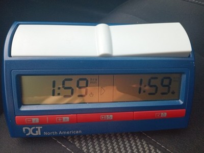 DGT North American Professional Chess Clock & Game Timer Please Read