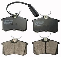 Denckermann B110852 Bremsbelagsatz, Scheibenbremse FüR Ford, Seat, VW
