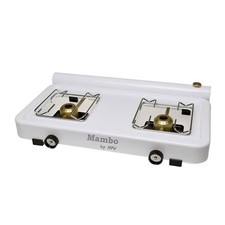 HPV Mambo Spirituskocher, 2-flammig, weiß