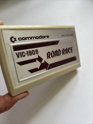Vintage Commodore VIC-1909 Road Race Game Cartridge - EB