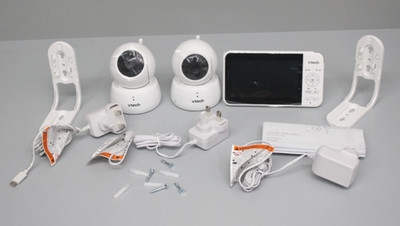 vtech VM924-2 Schwenk- und Neige-System mit 2 Kameras und 5-Zoll-Videomonitor