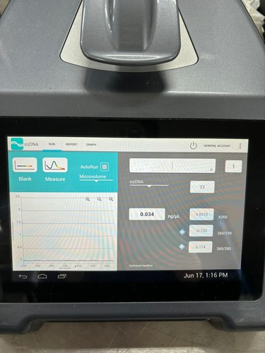 DENOVIX DS-11 PLUS SPECTROPHOTOMETER - PASSES SELF TESTS - Picture 10 of 13